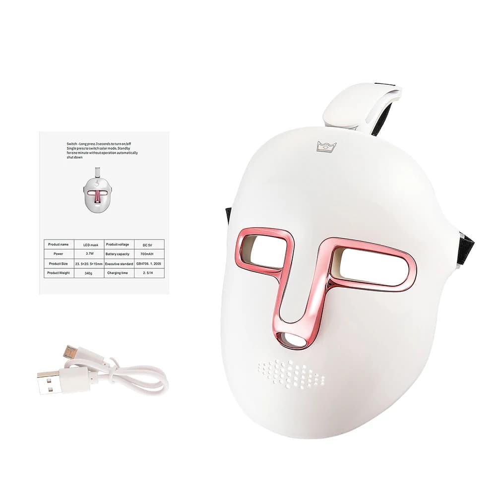 Wireless 7‑color LED face mask — image 8