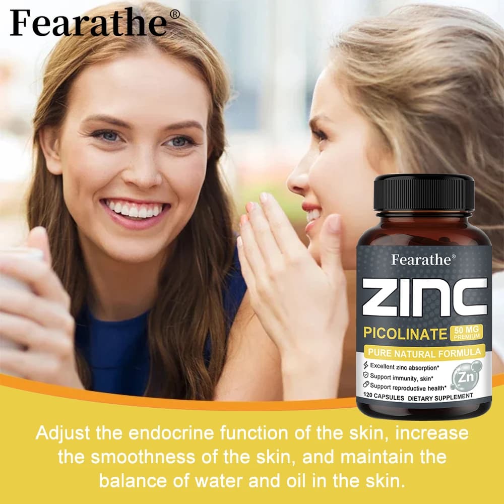 bottle of zinc 50 mg supplement — image 4