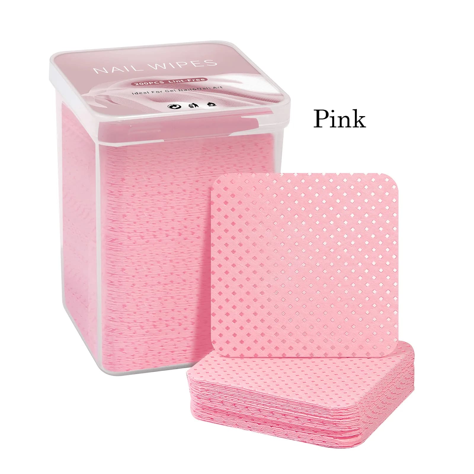 lint-free nail polish remover cotton wipes — image 8