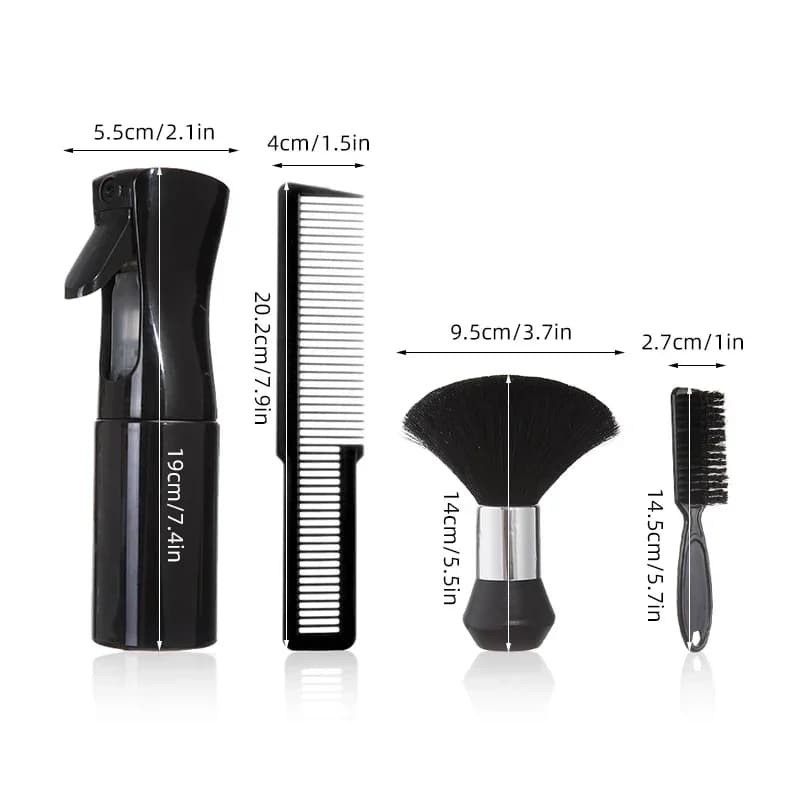 spray bottle and nylon comb barbershop set — image 6