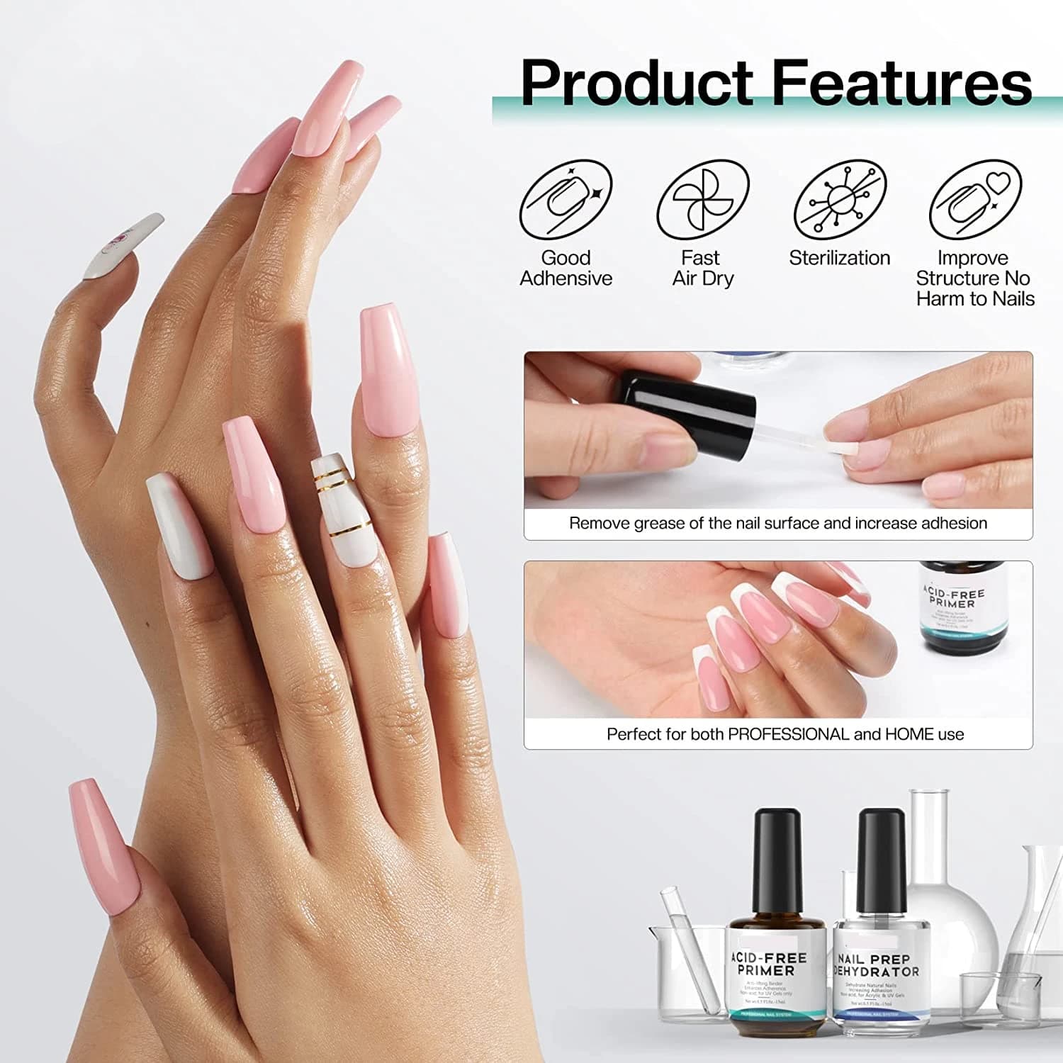 15 ml bottle of nail dehydrator and acid‑free primer — image 4