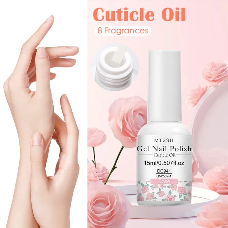 Bottle of nail nutrition cuticle oil — image 3