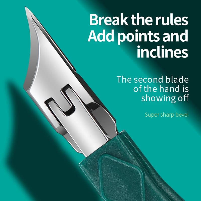 stainless steel toenail clipper for ingrown nails — image 4