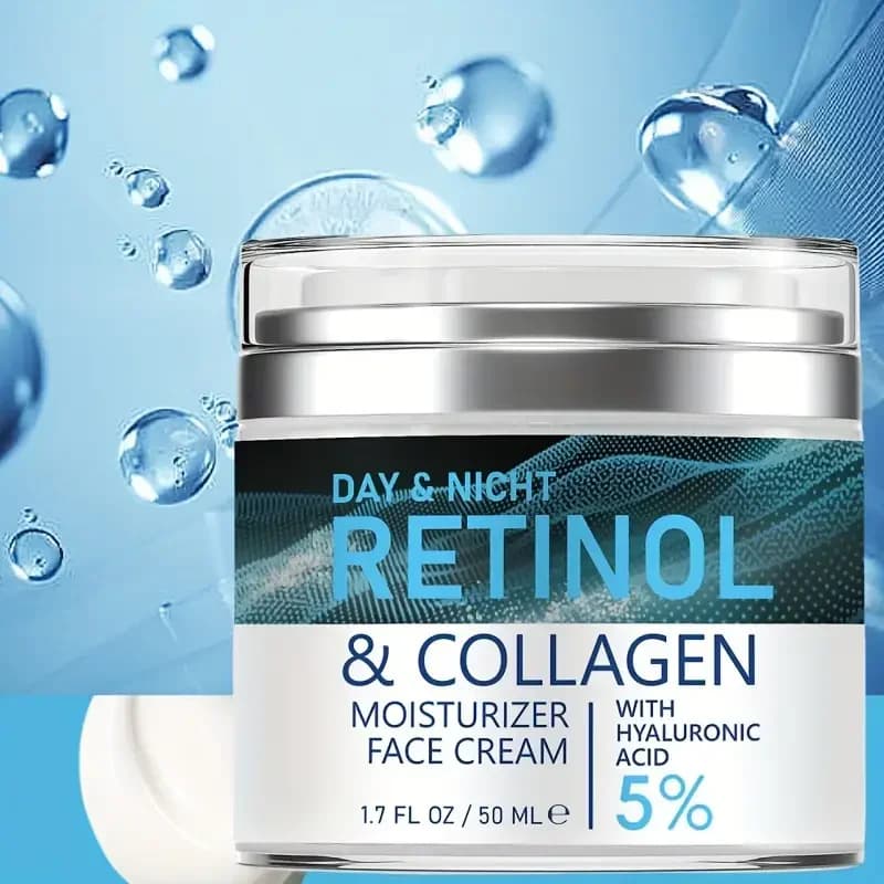 Envisha retinol collagen face cream jar — image 5