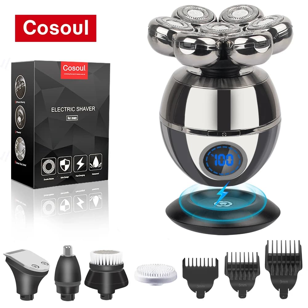 5-in-1 Electric Shaver for Men
