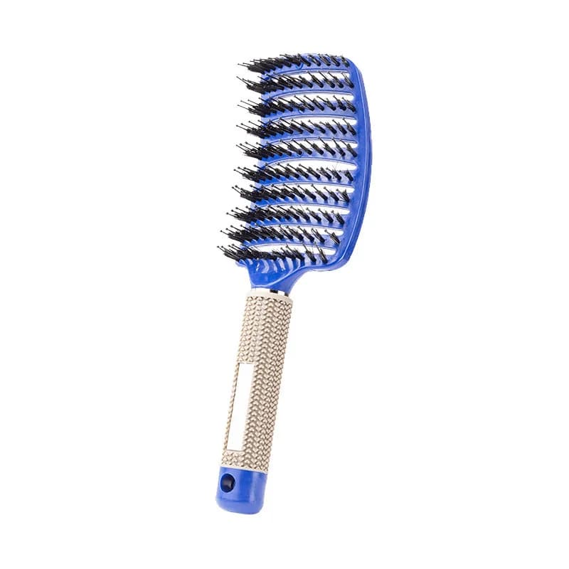 boar bristle and nylon scalp massage hair brush — image 7