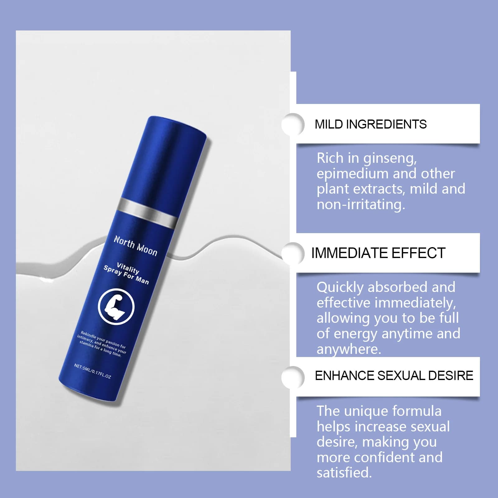 men's daily hydration spray bottle — image 4