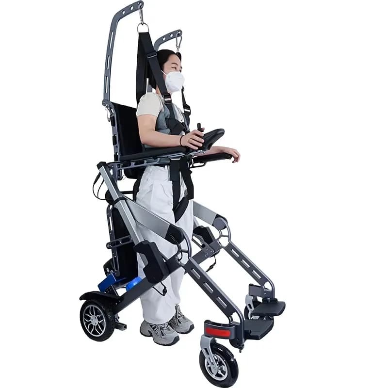 Electric Wheelchair Can Stand Walk Training Robot for Lower Limb