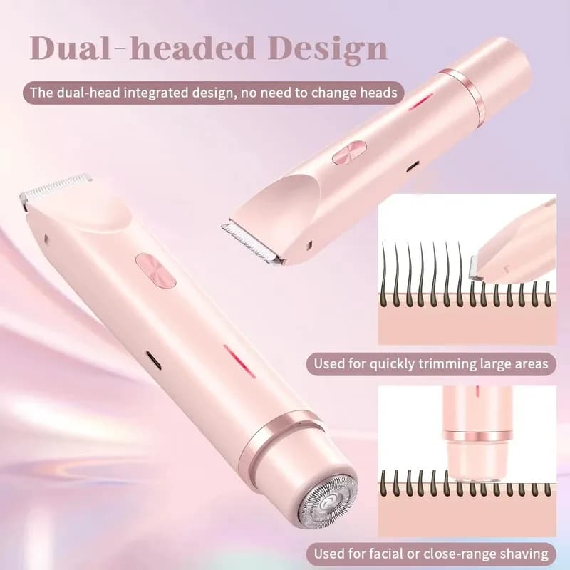 waterproof rechargeable mini bikini shaver — image 2