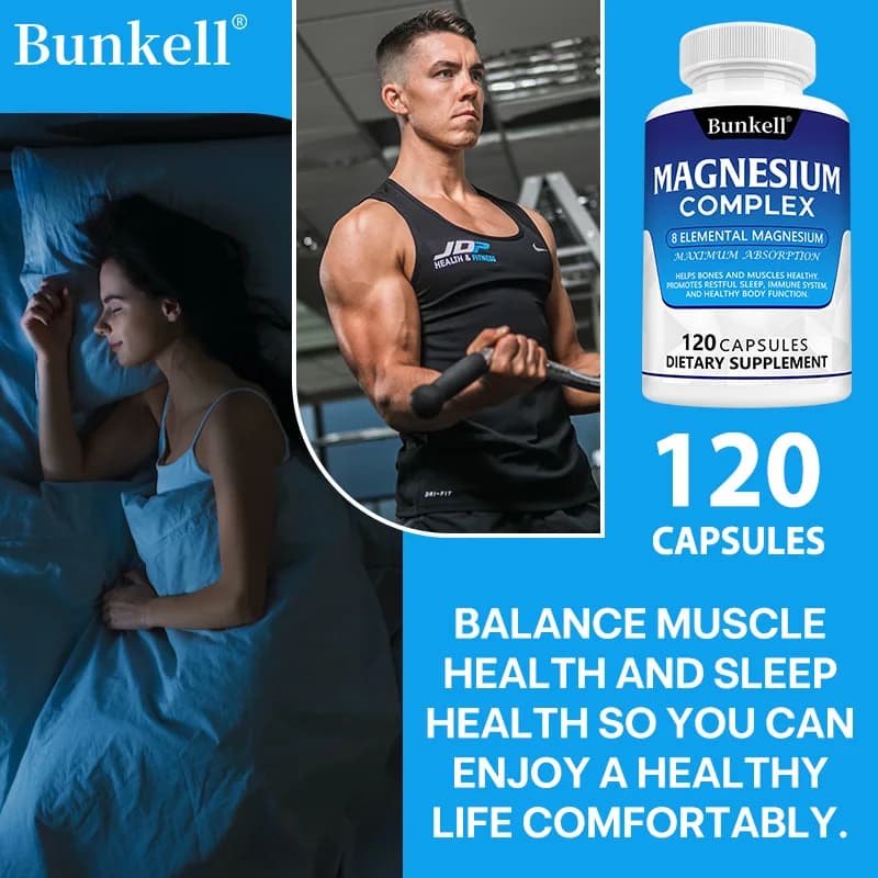 bottles of magnesium glycinate and malate supplement — image 4