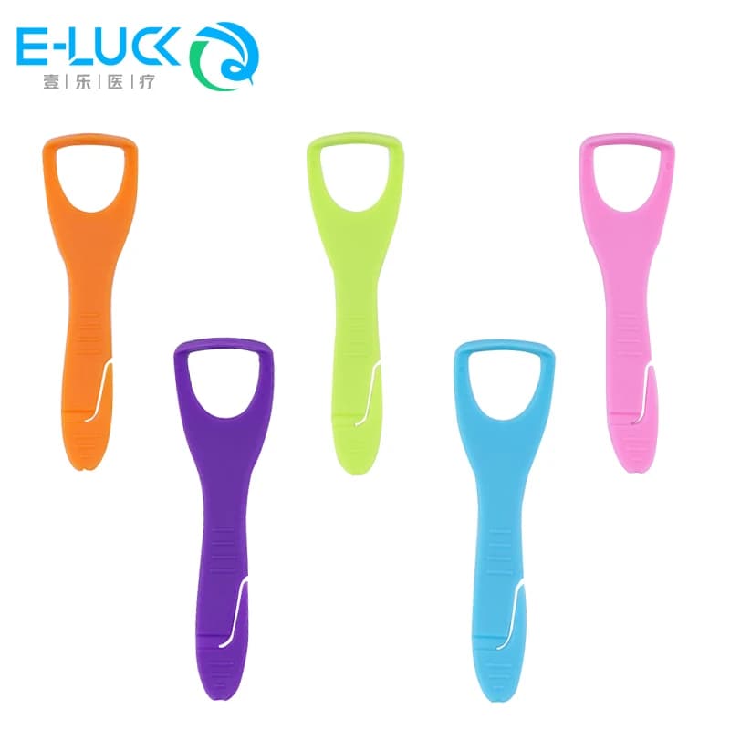 portable dental cleaning kit with toothbrush, interdental brush and tongue scraper — image 4