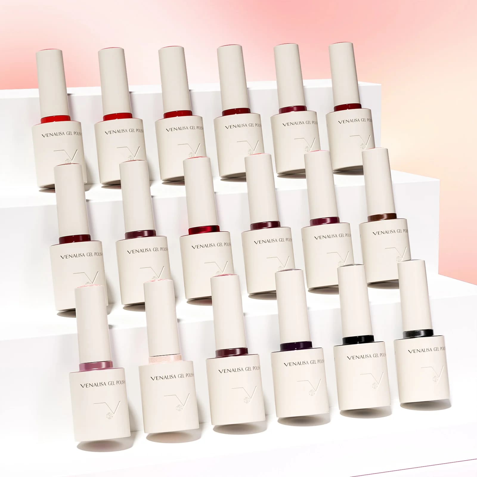 VENALISA V6 New Kit 10ml Nail Gel Polish HEMA FREE TPO FREE Red — image 4