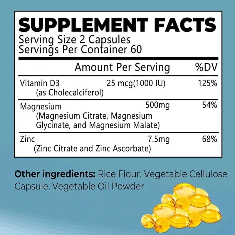 bottle of magnesium glycinate supplement — image 2