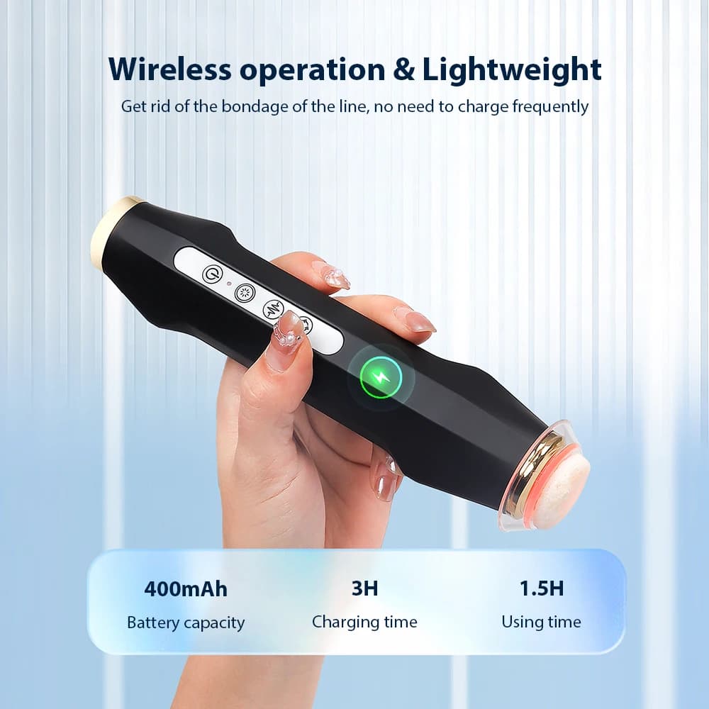 portable CO2 oxygen facial machine with bubble pen — image 6
