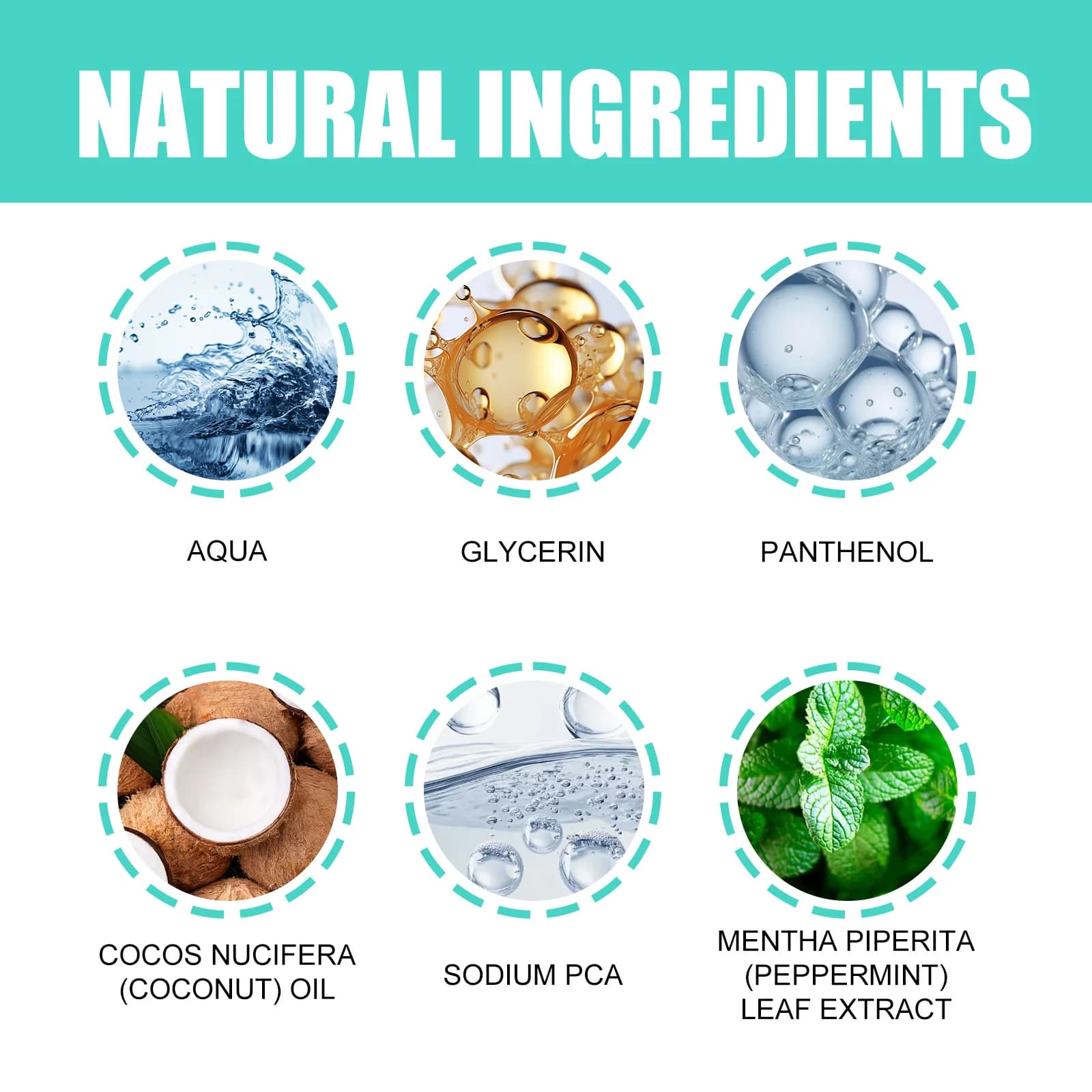 coconut mint pulling oil mouthwash bottle — image 6