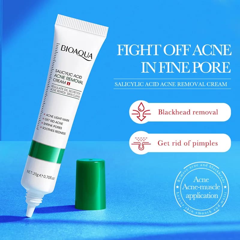 salicylic acid face cream tube — image 2