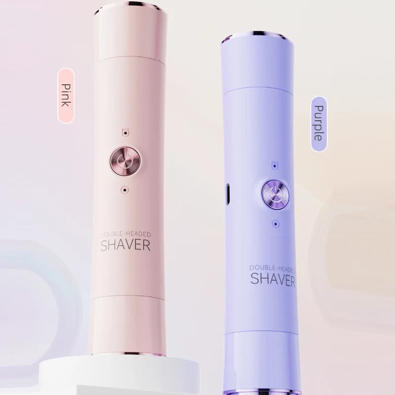 women's 2-in-1 rechargeable electric shaver and bikini trimmer — image 2