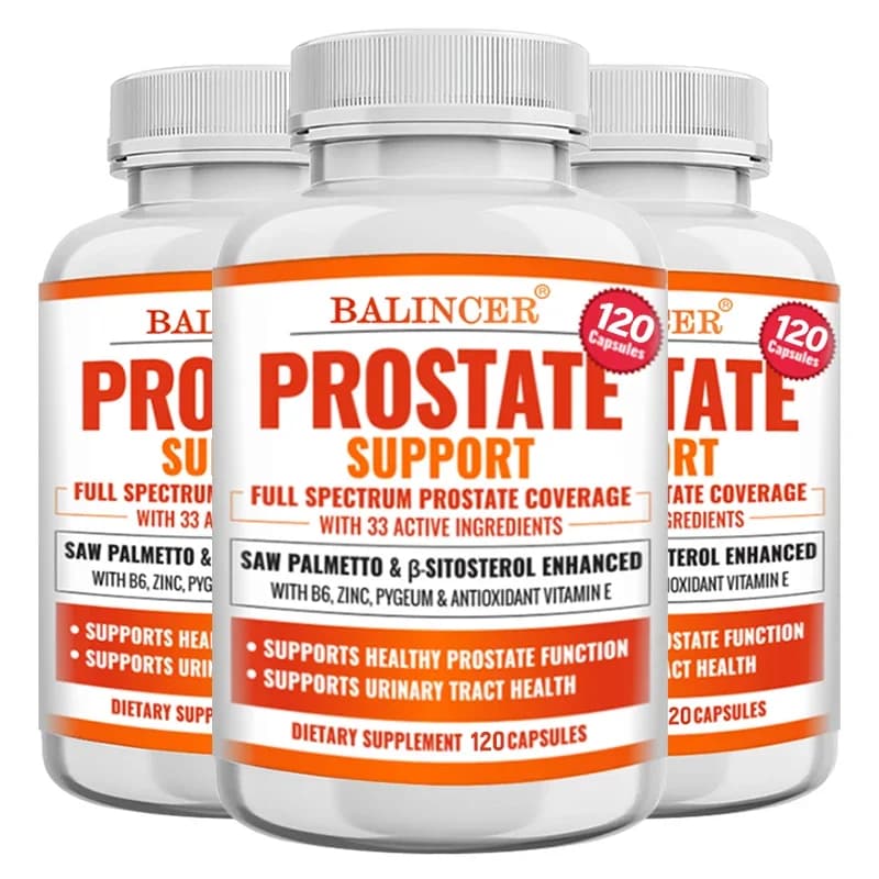 bottle of saw palmetto and sterol supplement — image 7