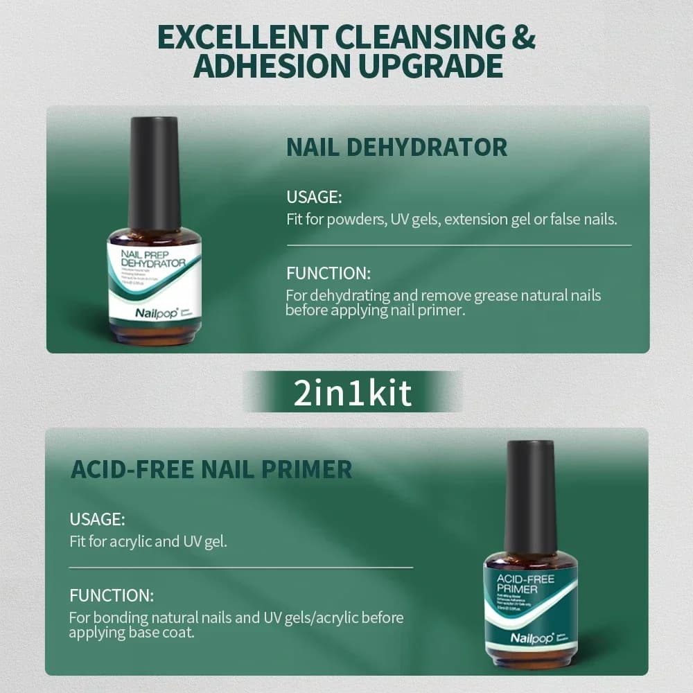 bottle of nail primer and dehydrator — image 3