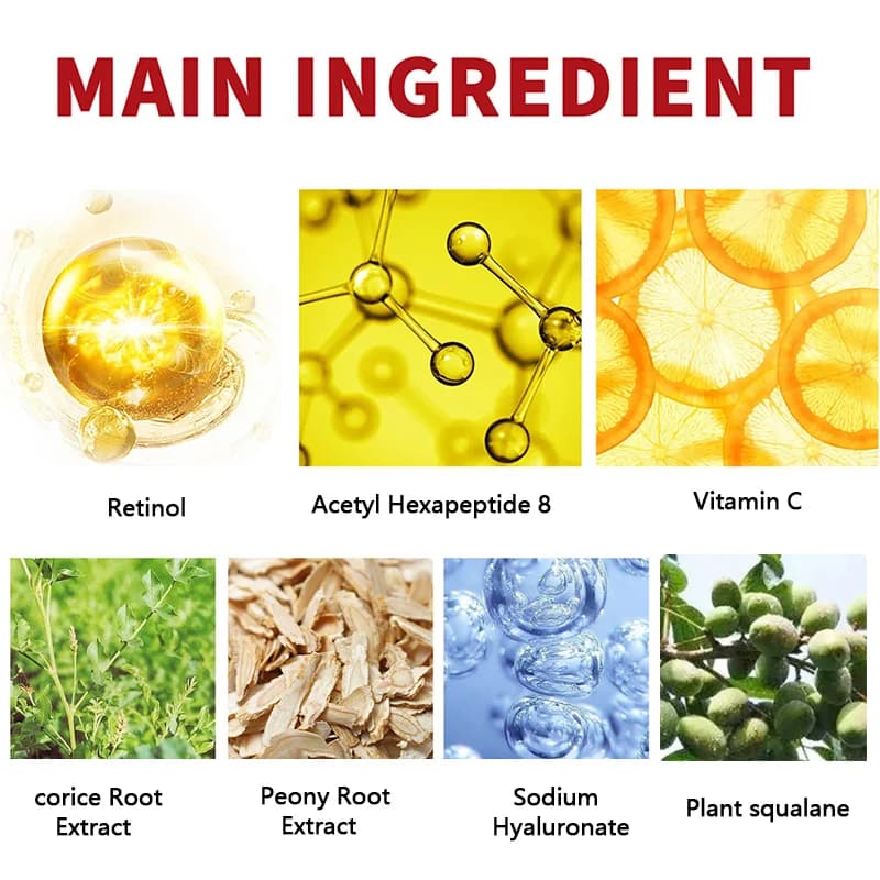 Jar of retinol collagen facial moisturizing cream — image 4