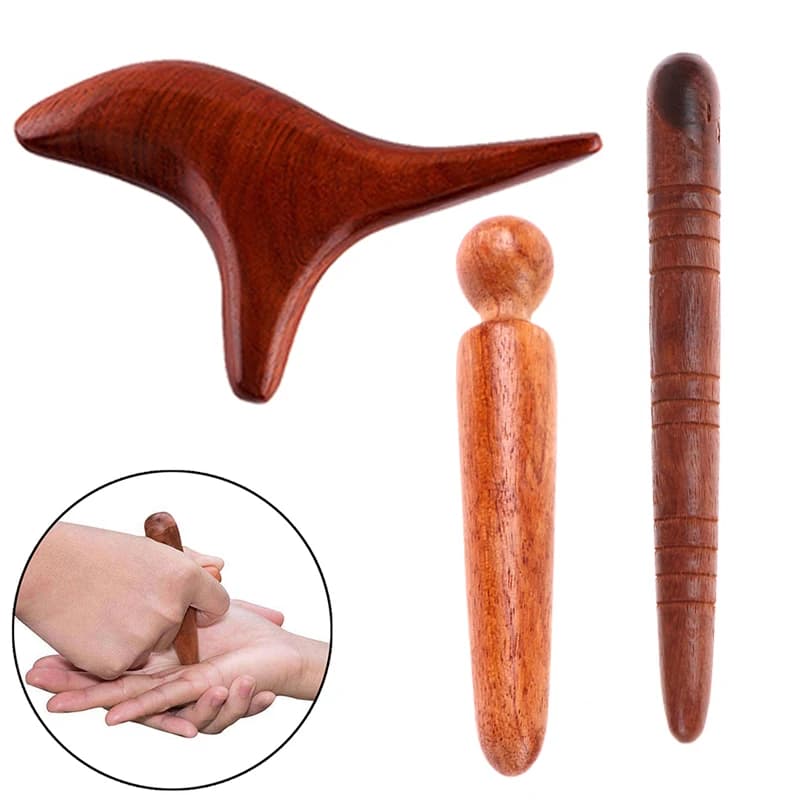 Wooden Thai Massage Therapy Stick