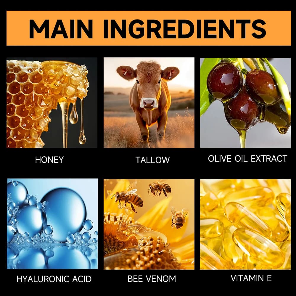 Men's bee venom face cream — image 3