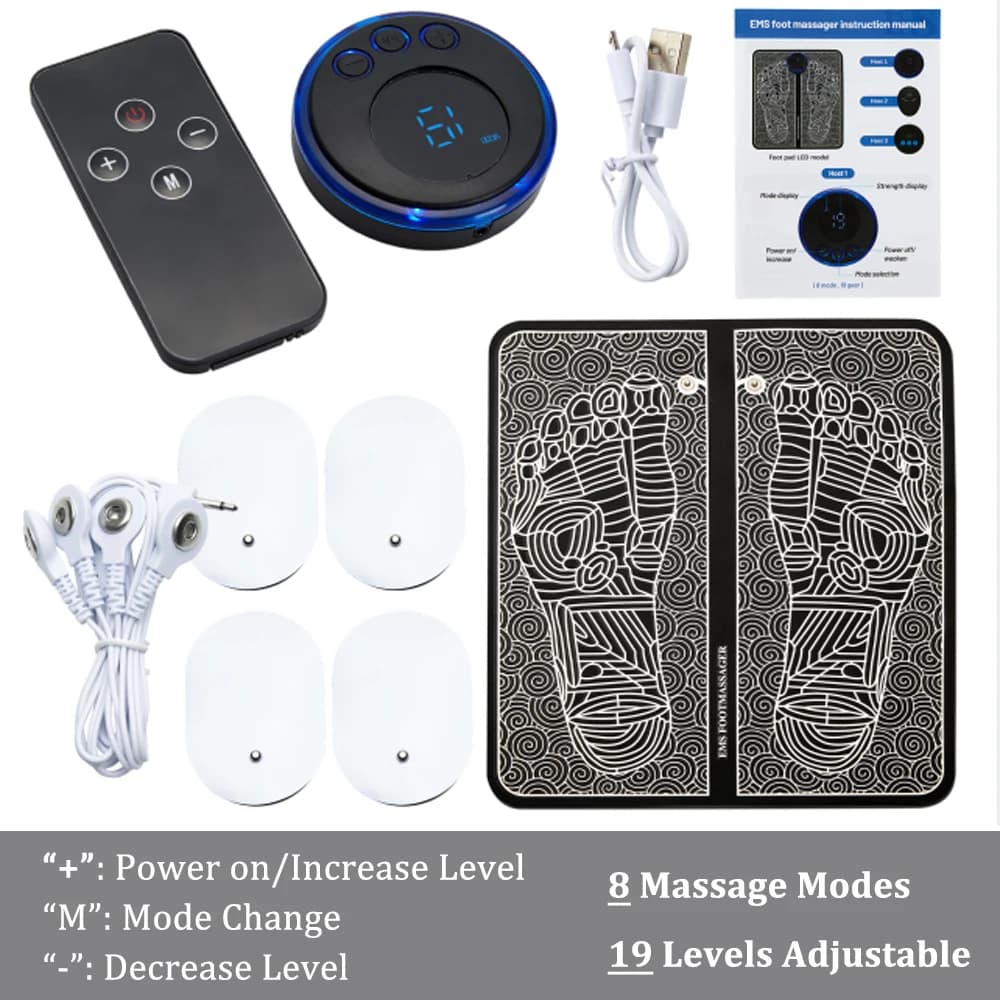 foldable EMS foot massager mat — image 7
