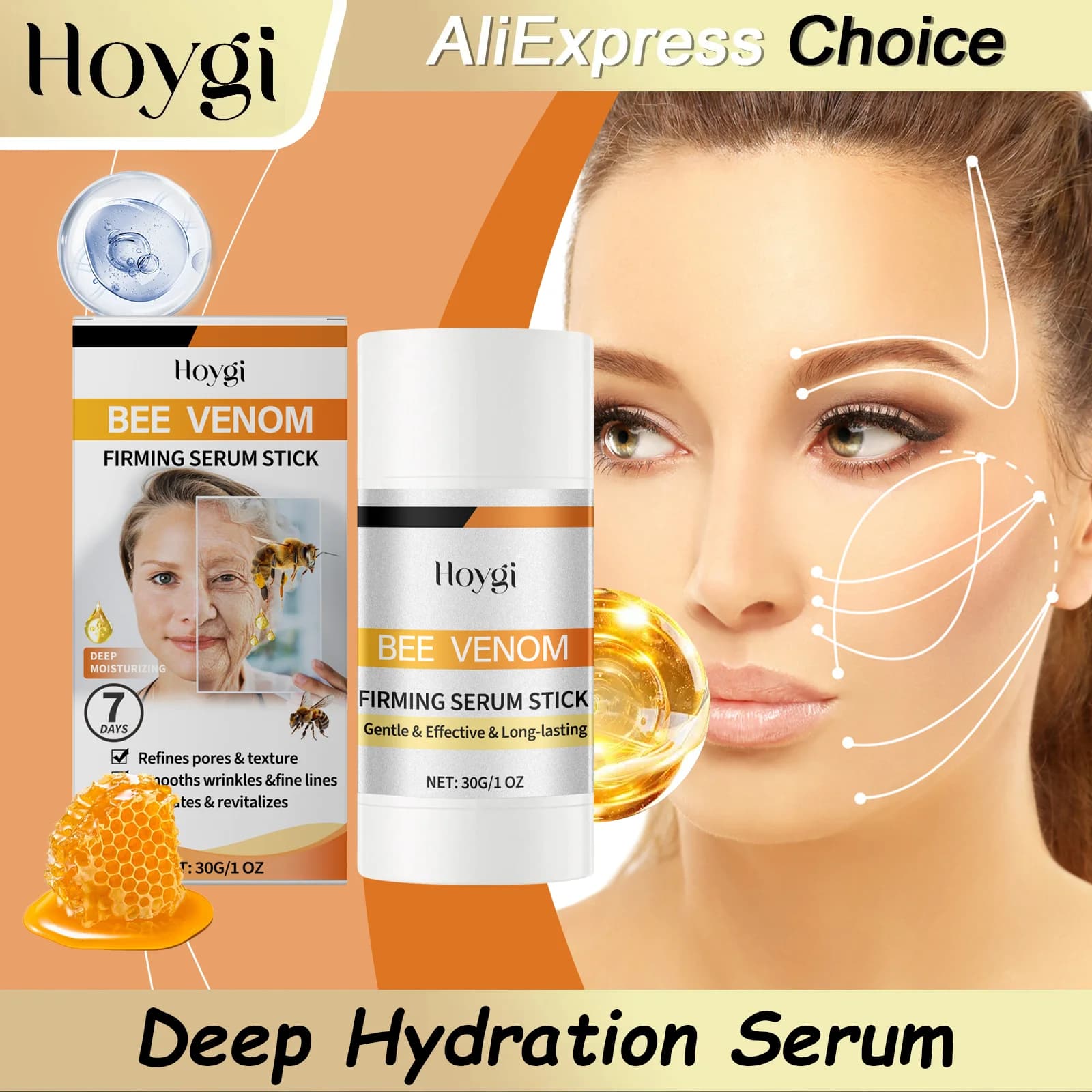 bee venom firming cream tube — image 1