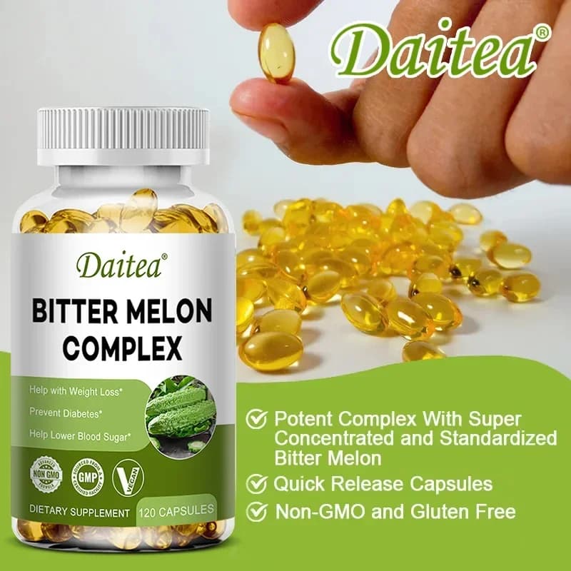 bitter melon extract capsules — image 4