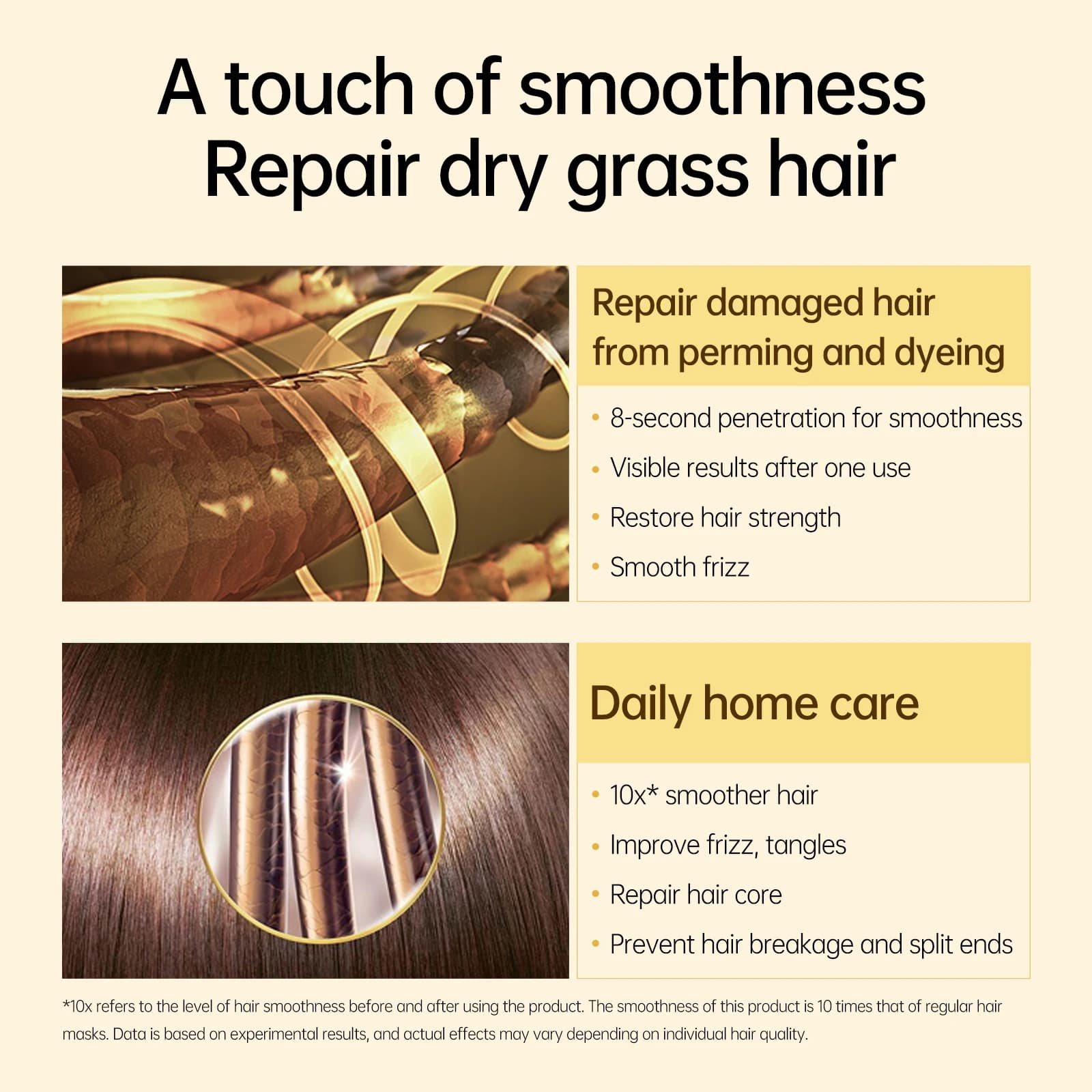 keratin hair mask tube — image 5