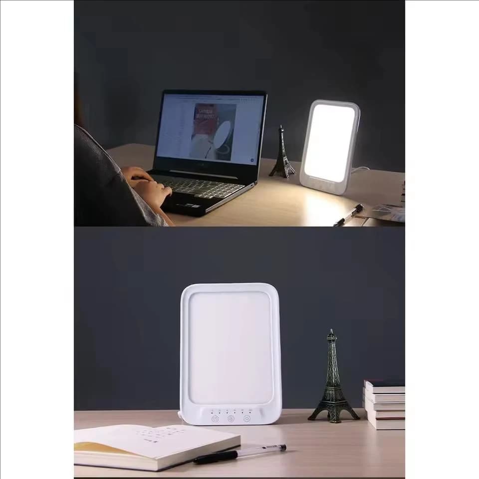 LED daylight therapy lamp with cool and warm light settings — image 5