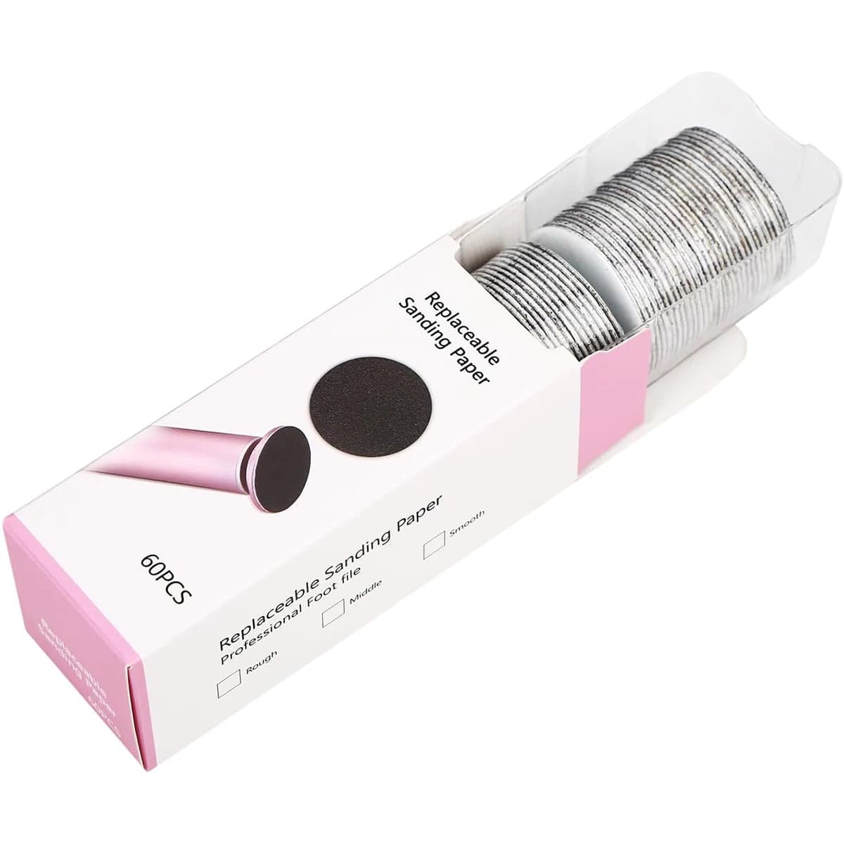 foot dead skin sandpaper for electric nail file — image 1