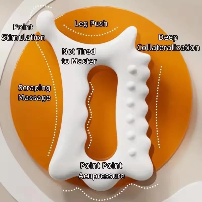 Resin Gua Sha scraping board for face and body — image 4