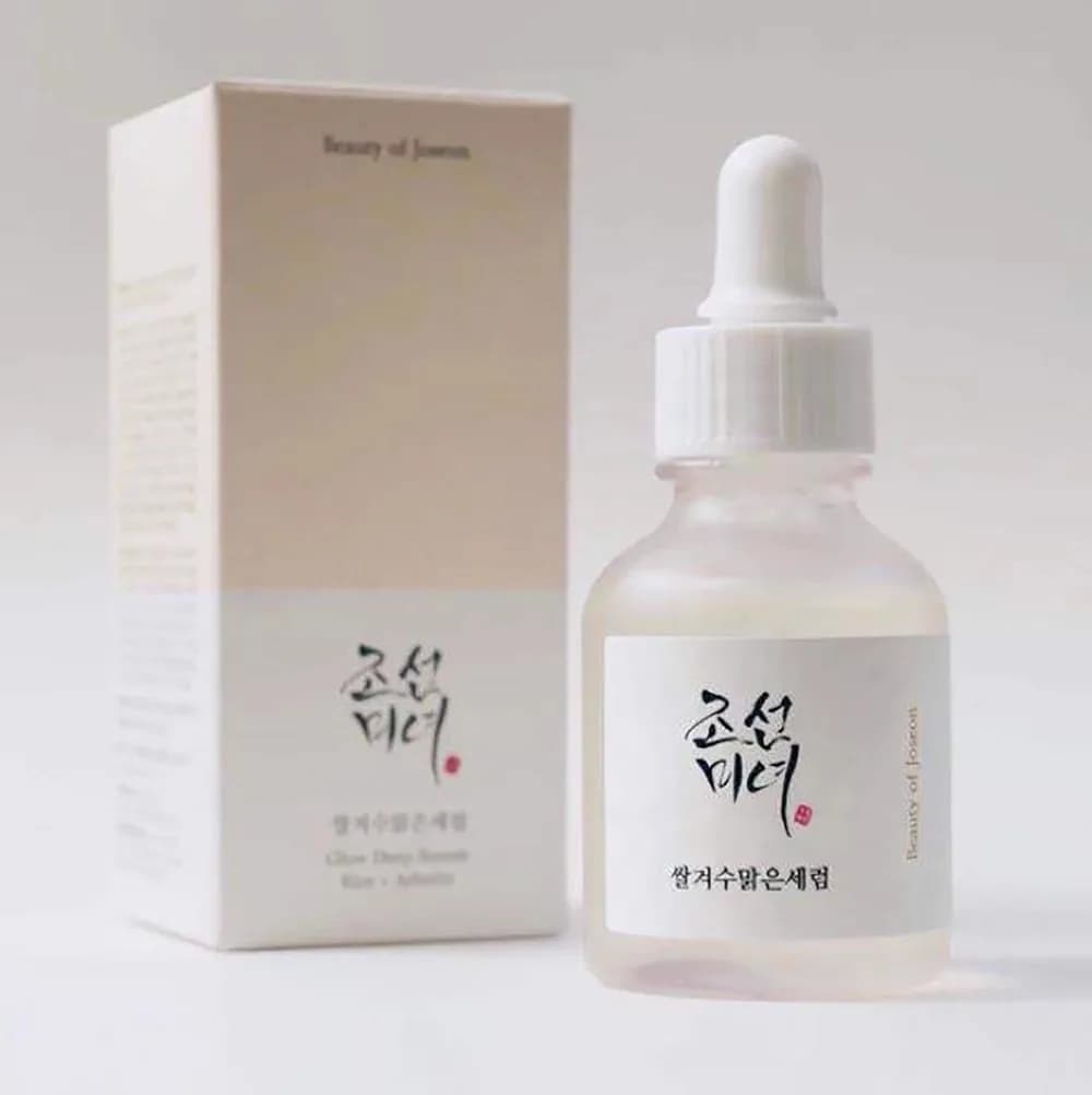 green tea calming facial serum bottle — image 3