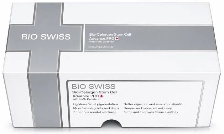 Bio Swiss Celergen Stem Cell 30 ampoules packaging front view — image 3