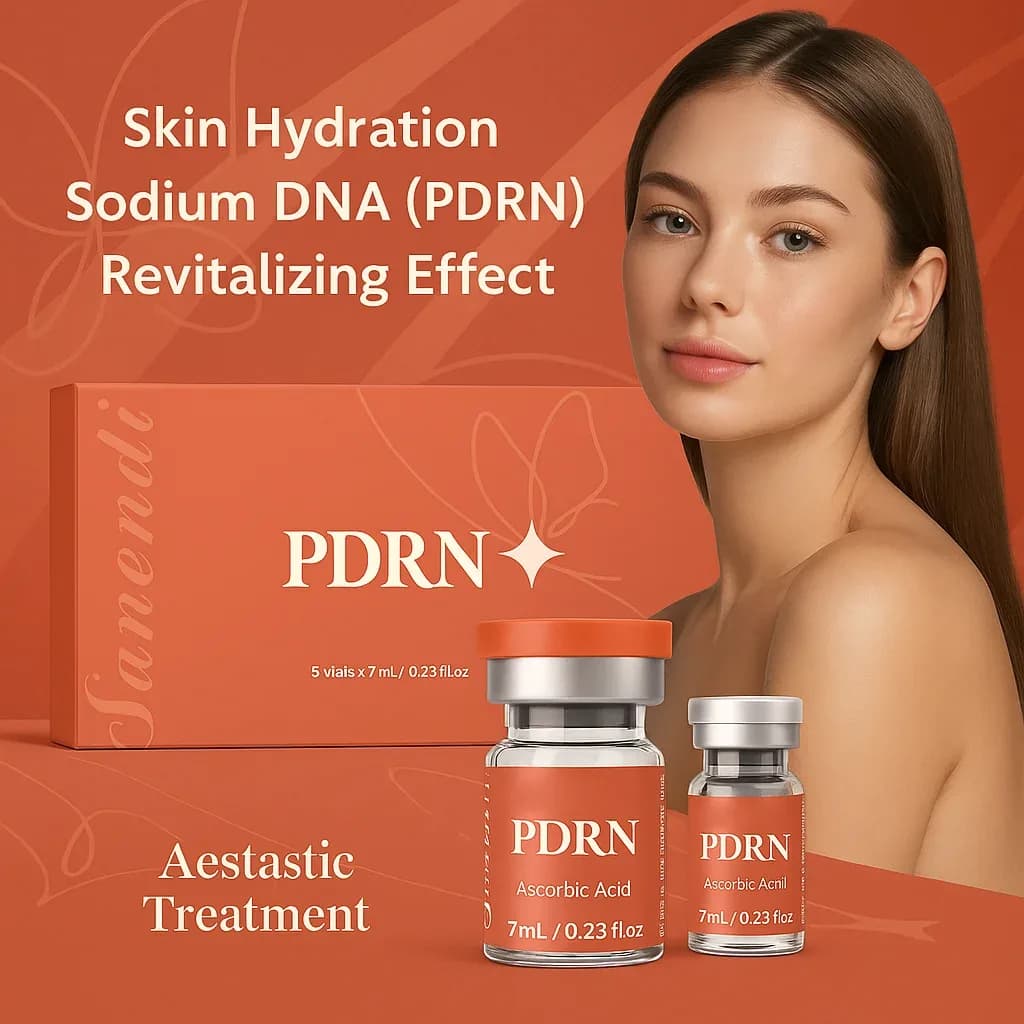 Sanendi PDRN Salmon DNA Skin Booster with Glutathione, Vitamin C & Collagen | 7ml x 5 Vials — image 4