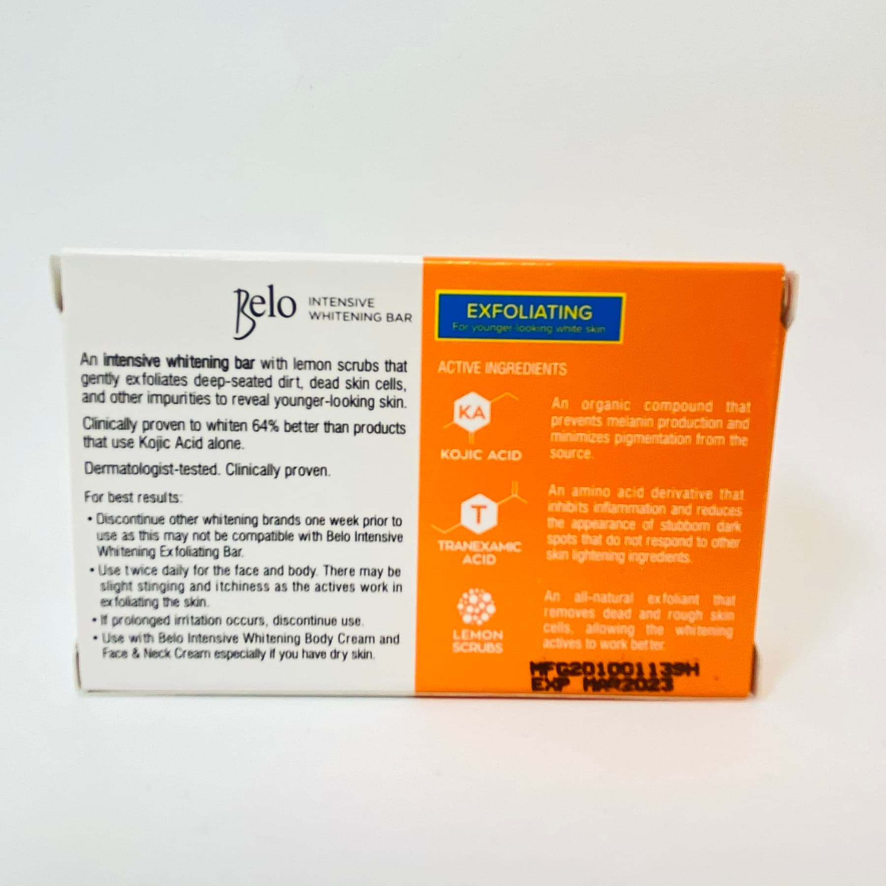 BELO INTENSIVE WHITENING BAR 65grams — image 3