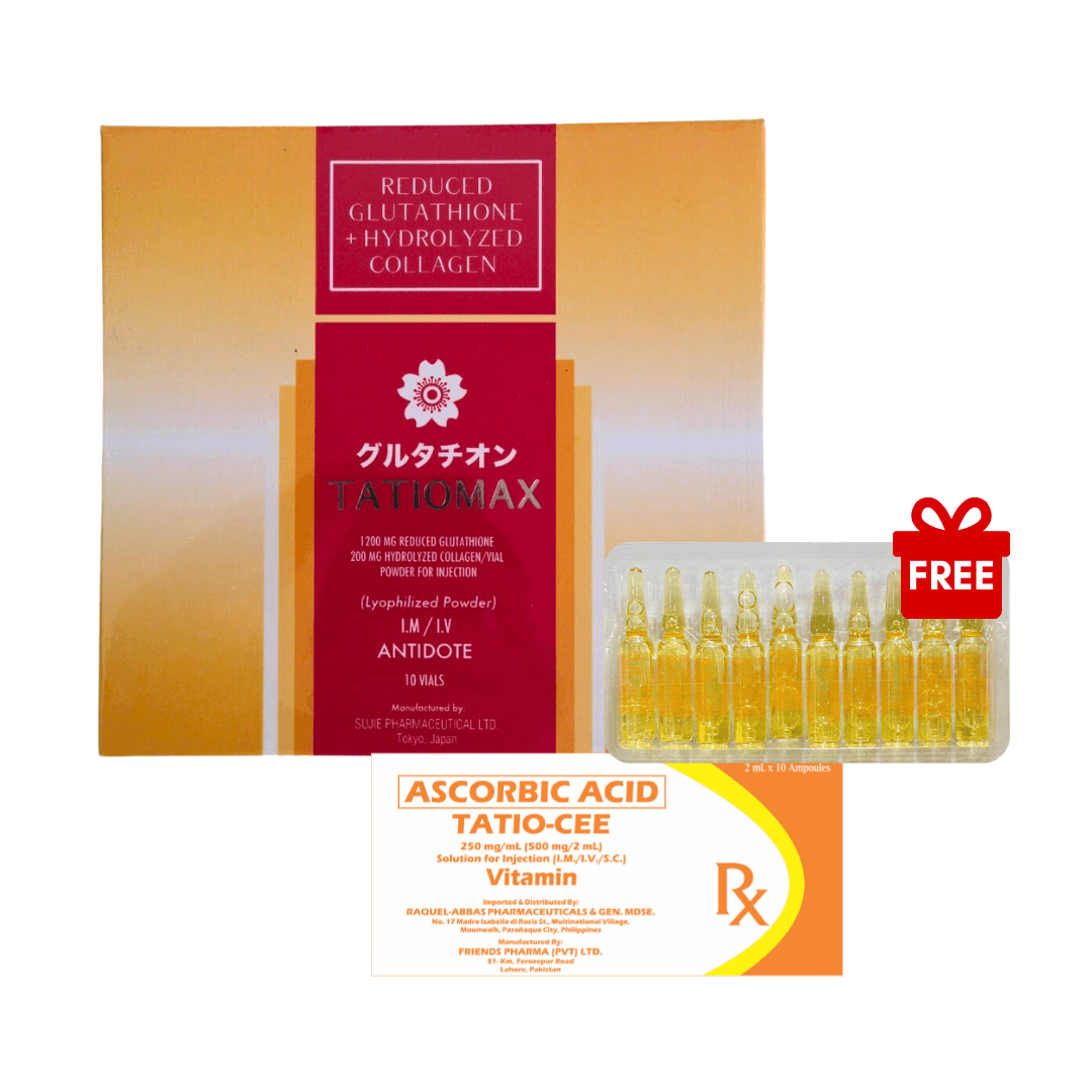 TATIOMAX GLUTATHIONE 1400MG 10PCS PER BOX — image 1