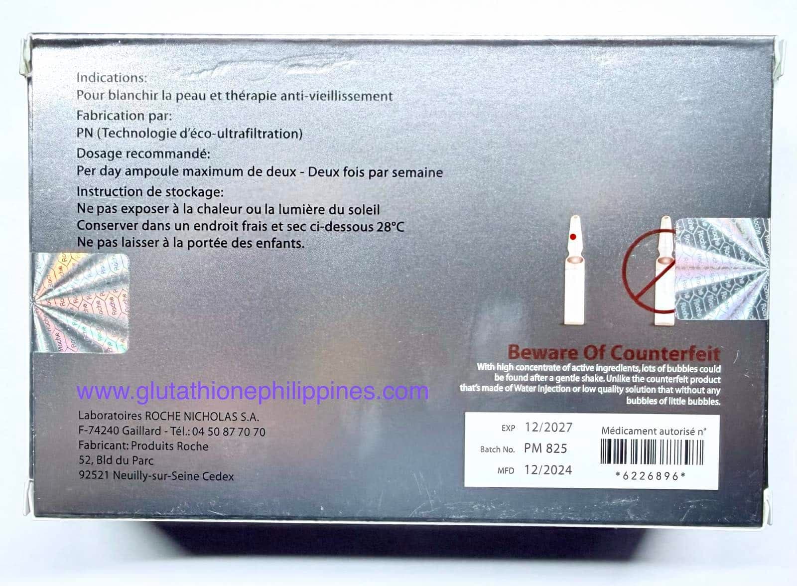 LAROSCORBINE PLATINUM E-UF PN 12AMPOULES BY ROCHE FRANCE — image 3