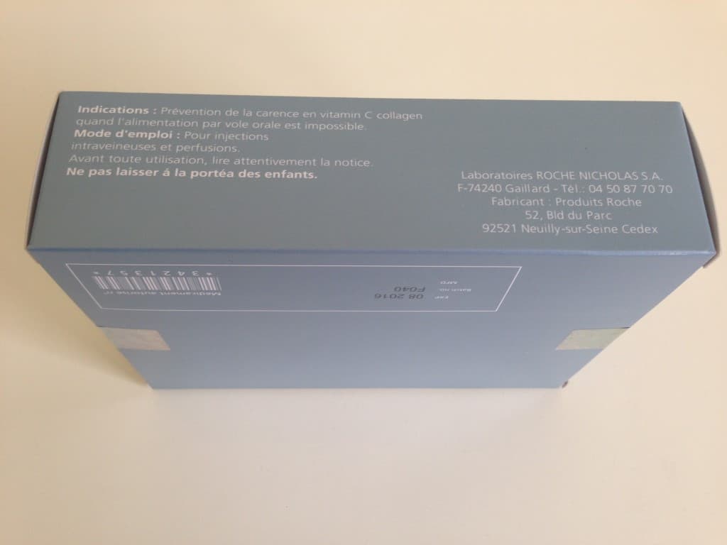 Laroscorbine Collagen Platinium by ROCHE (Vitamin C with Collagen) — image 3