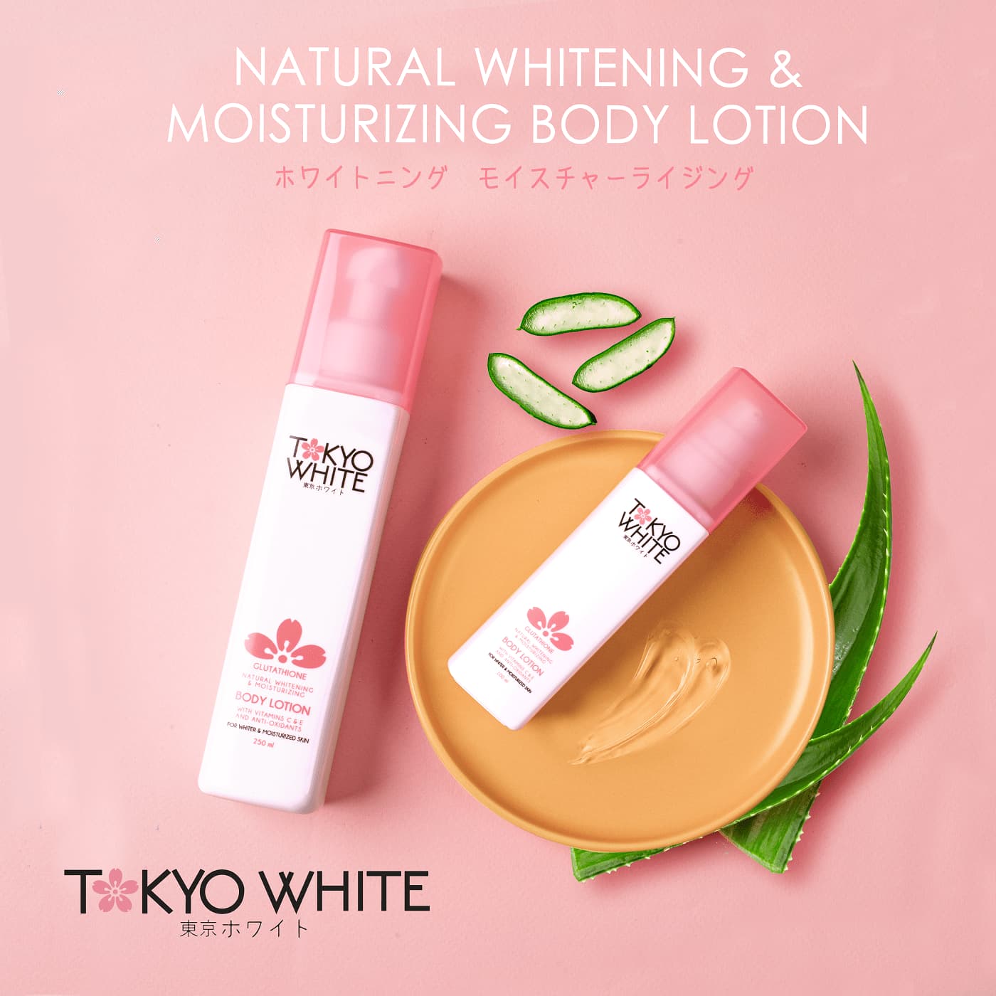 Tokyo White Natural Whitening &amp; Moisturizing Body Lotion 250ml — image 3