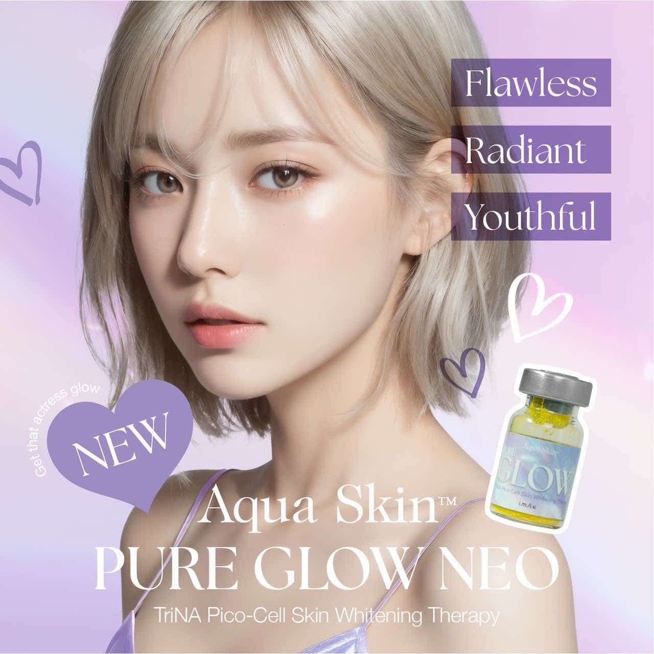AQUA SKIN PURE GLOW NEO 30 VIALS