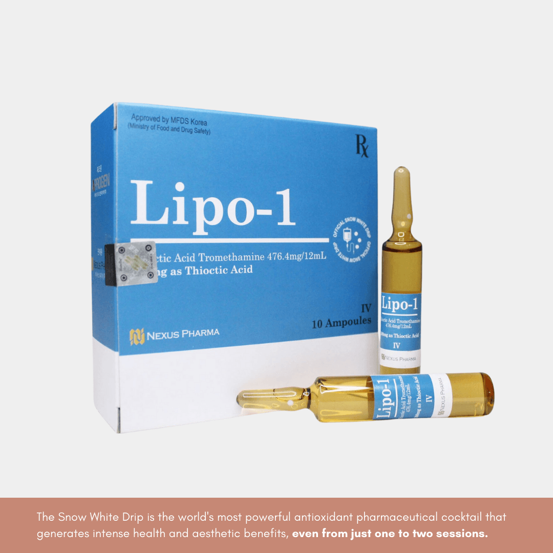 SNOW WHITE TRIO KOREAN DRIP GLUTATHIONE — image 4