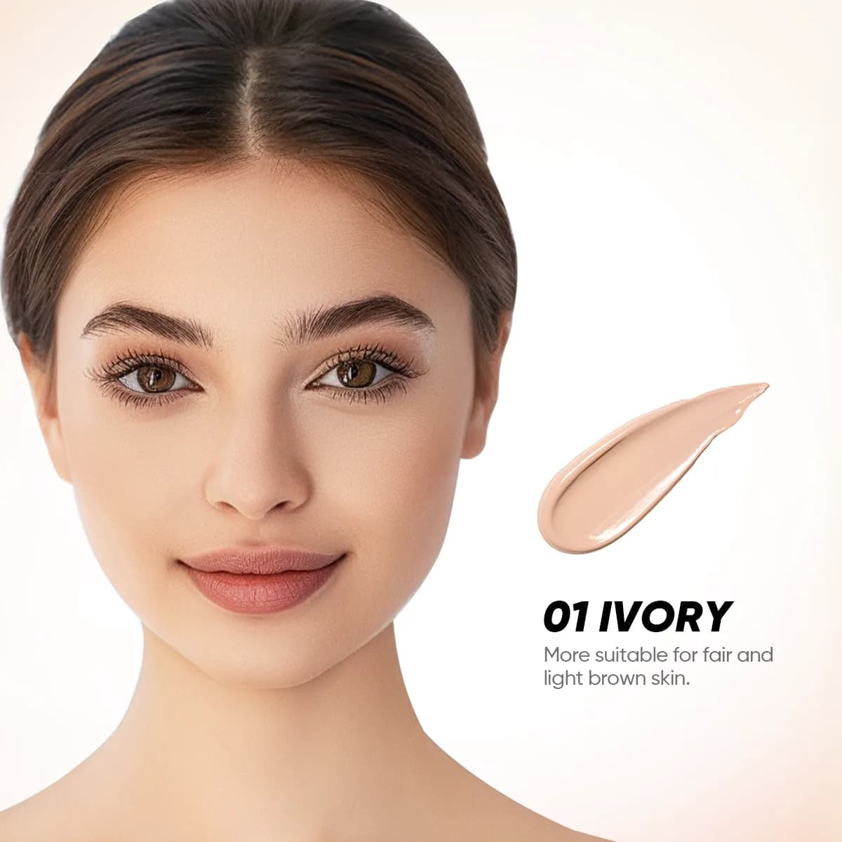 GMEELAN Air Cushion Foundation & Setting Powder Duo | Full Coverage Makeup | Oil Control | Funmento — image 7