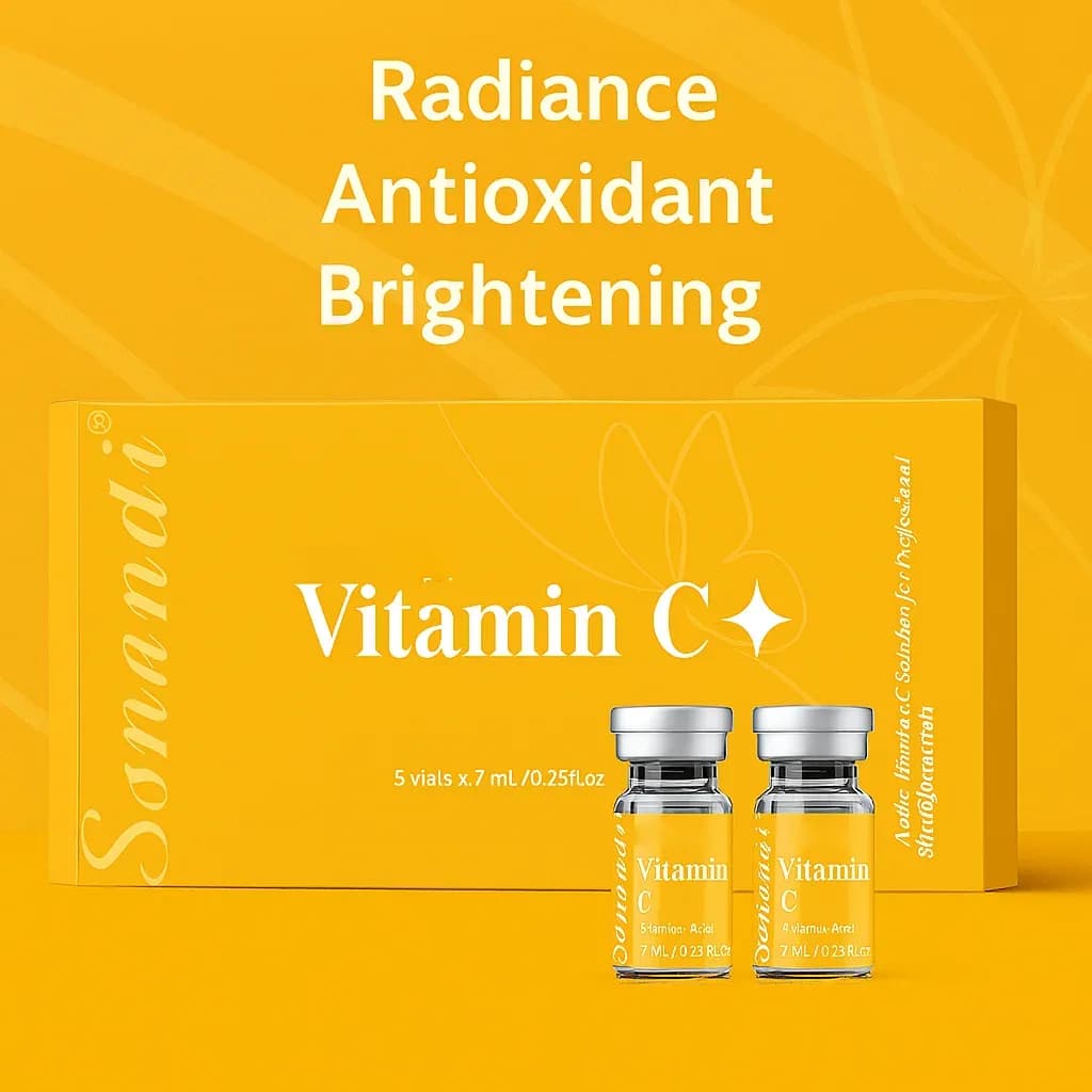 Sanendi PDRN Salmon DNA Skin Booster with Glutathione, Vitamin C & Collagen | 7ml x 5 Vials — image 6