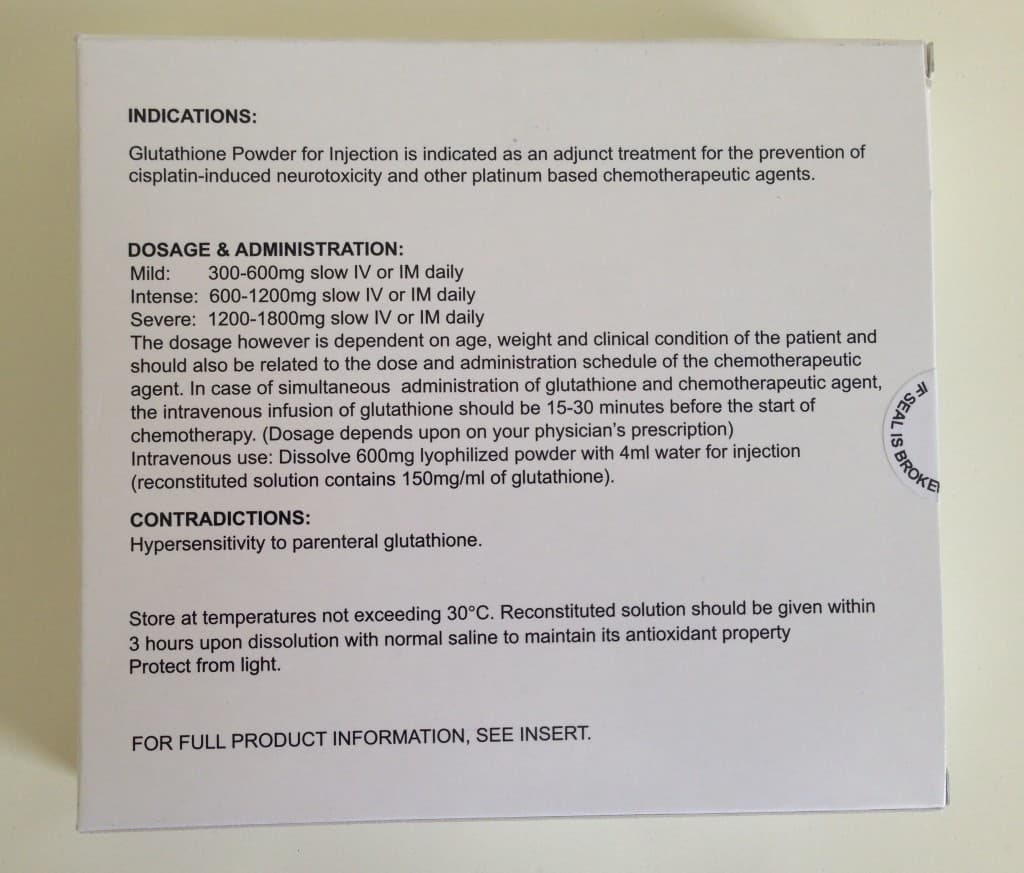 SALUTA GLUTATHIONE 600mg — image 3