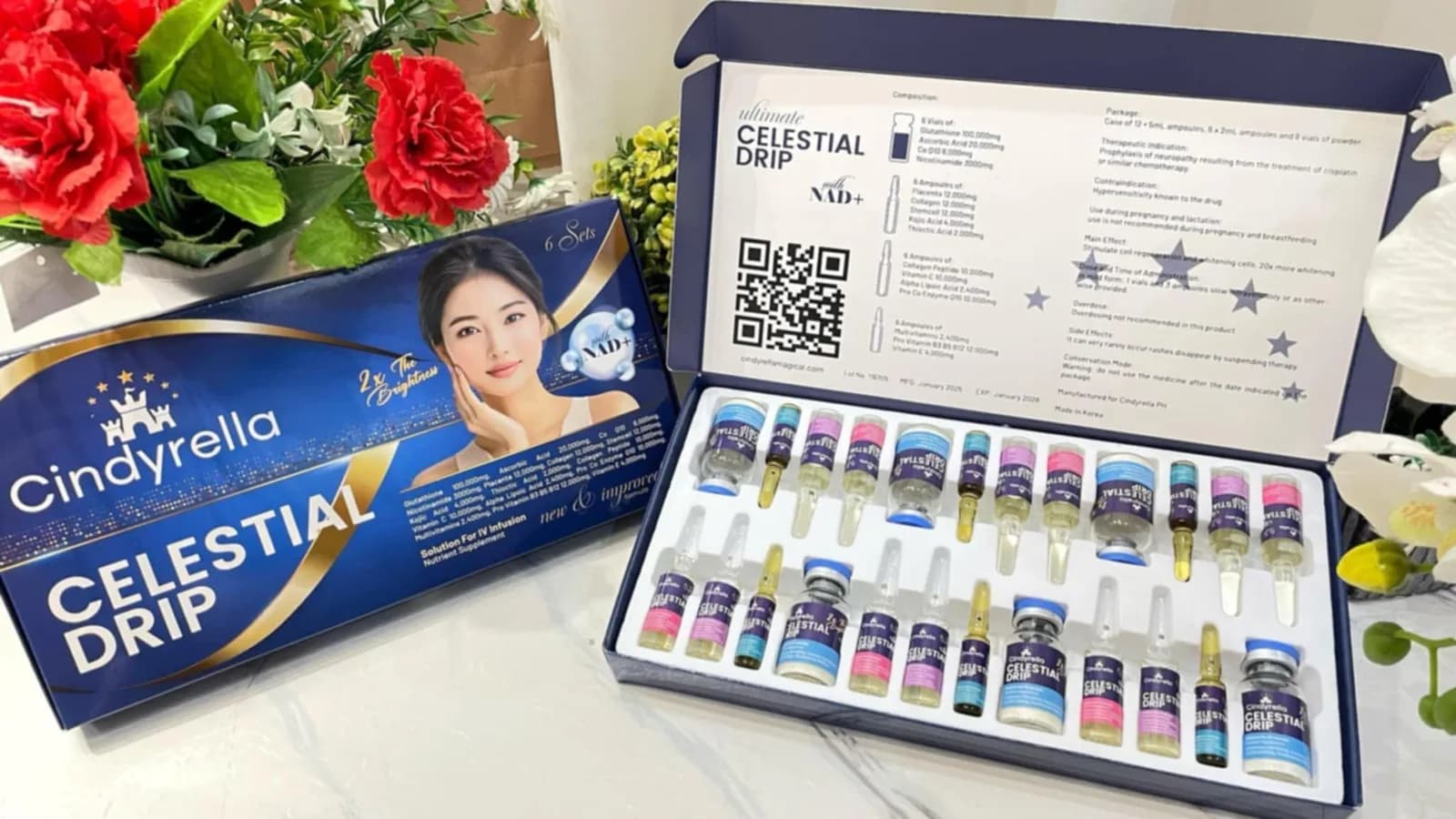 Cindyrella Celestial NAD+ Drip – 6 Vials