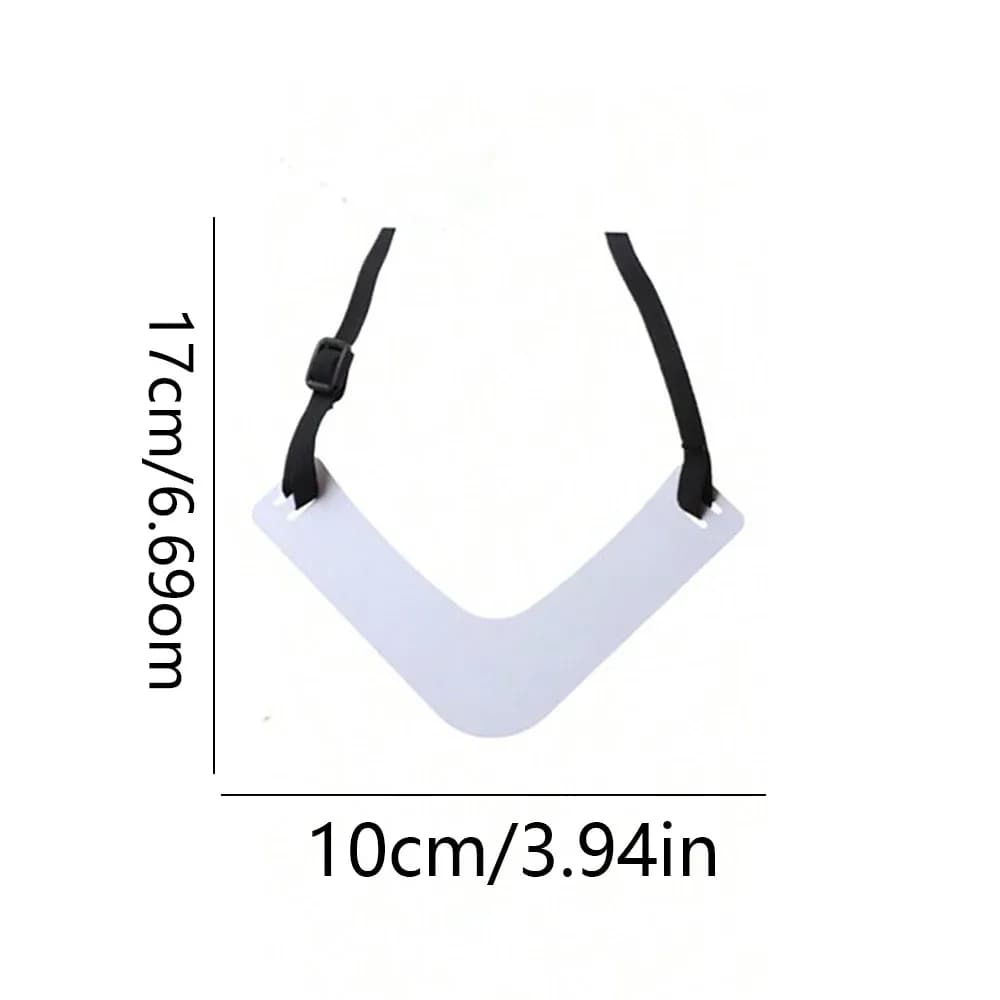 Neckline Shaving Template for Beard & Mustache Grooming