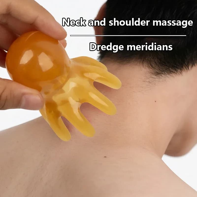 Octopus Resin Scalp Massage Comb