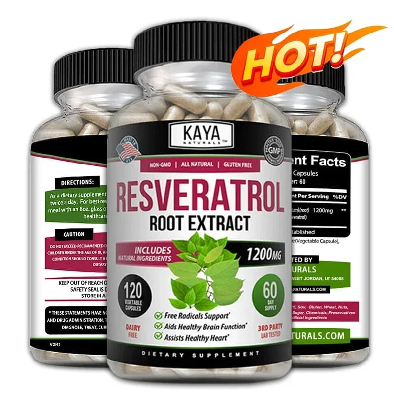 Resveratrol Antioxidant Capsules
